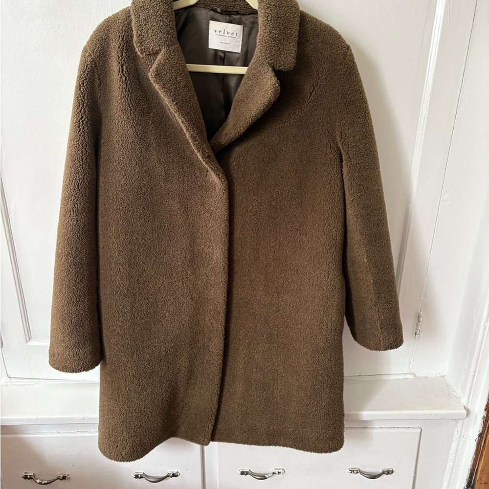 Velvet Teddy Coat